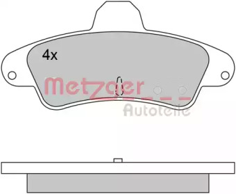 Комплект тормозных колодок METZGER 1170430