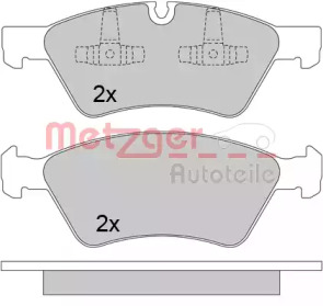 Комплект тормозных колодок METZGER 1170464