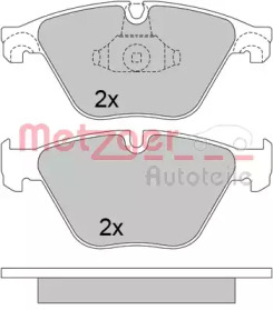 Комплект тормозных колодок METZGER 1170538