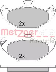 Комплект тормозных колодок METZGER 1170554