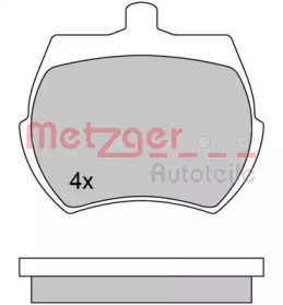 Комплект тормозных колодок METZGER 1170596