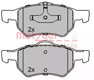 Комплект тормозных колодок METZGER 1170756