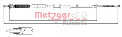 Трос METZGER 12.0716