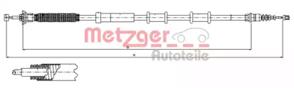 Трос METZGER 12.0720