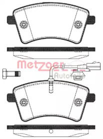 Комплект тормозных колодок METZGER 1351.01