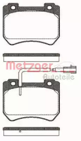 Комплект тормозных колодок METZGER 1444.01