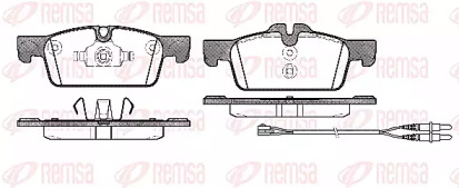 Комплект тормозных колодок METZGER 1461.01