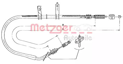 Трос METZGER 17.067