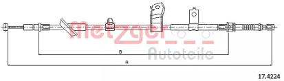 Трос METZGER 17.4224