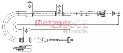 Трос METZGER 17.2550