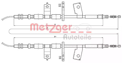 Трос METZGER 17.3513