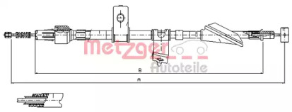 Трос METZGER 17.5035