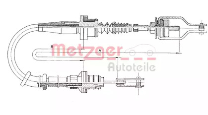 Трос METZGER 18.0052