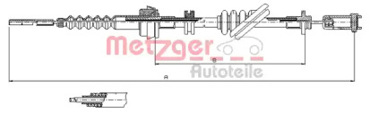 Трос METZGER 18.3010