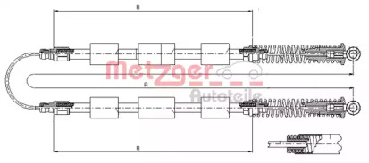 Трос METZGER 321.20