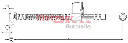 Шлангопровод METZGER 4110136