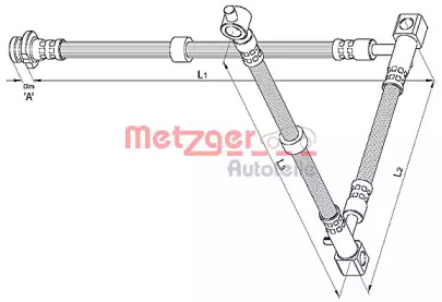 Шлангопровод METZGER 4110395