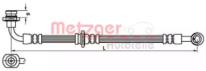 Шлангопровод METZGER 4110529