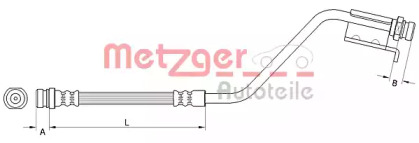 Шлангопровод METZGER 4110826