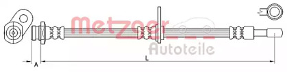 Шлангопровод METZGER 4110853