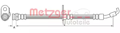 Шлангопровод METZGER 4110876