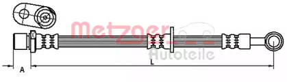 Шлангопровод METZGER 4110906