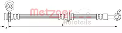 Шлангопровод METZGER 4111251