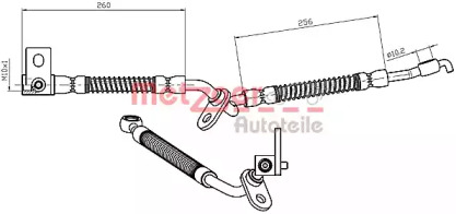 Шлангопровод METZGER 4112228