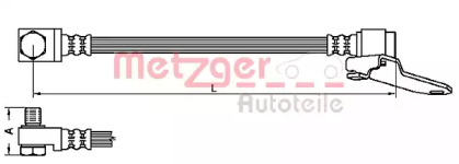 Шлангопровод METZGER 4112545