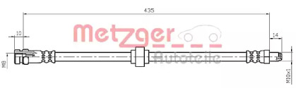 Шлангопровод METZGER 4114661