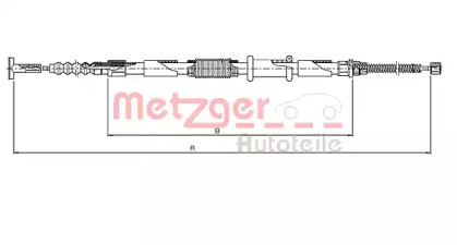 Трос METZGER 461.9