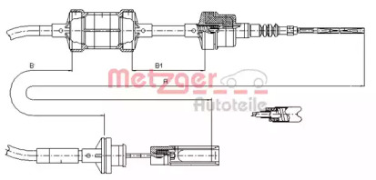 Трос METZGER 462.1