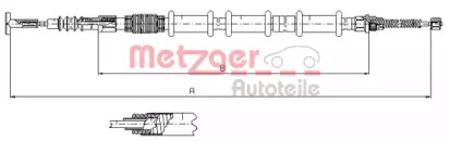 Трос METZGER 491.11