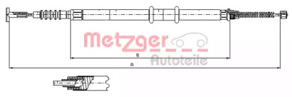 Трос METZGER 491.12