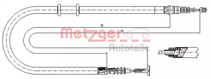 Трос METZGER 491.22