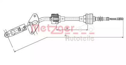 Трос METZGER 622.10