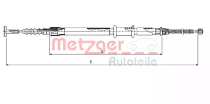 Трос METZGER 631.11