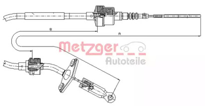 Трос METZGER 632.12