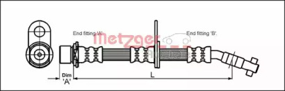 Шлангопровод METZGER 4112167