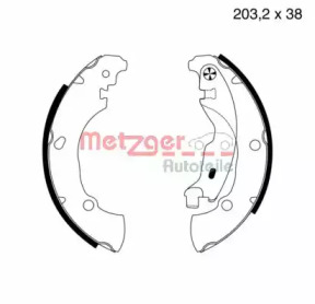 Комлект тормозных накладок METZGER MG 717