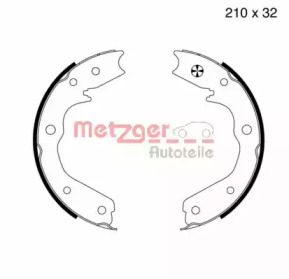 Комлект тормозных накладок METZGER MG 817