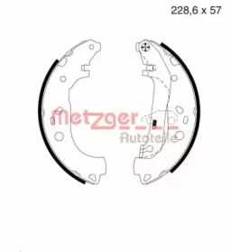 Комлект тормозных накладок METZGER MG 983