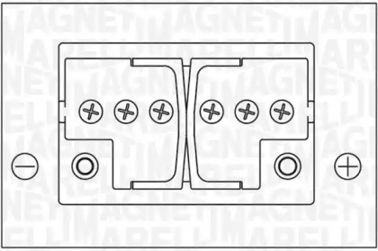 Аккумулятор MAGNETI MARELLI 067300640005