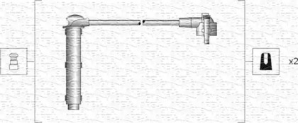 Комплект электропроводки MAGNETI MARELLI 941318111127