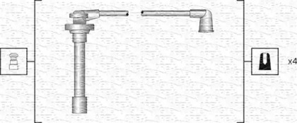 Комплект электропроводки MAGNETI MARELLI 941318111172