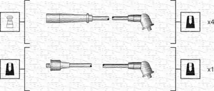 Комплект электропроводки MAGNETI MARELLI 941318111185