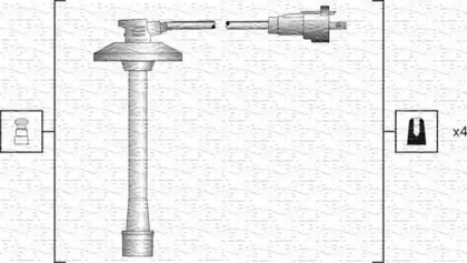 Комплект электропроводки MAGNETI MARELLI 941318111186