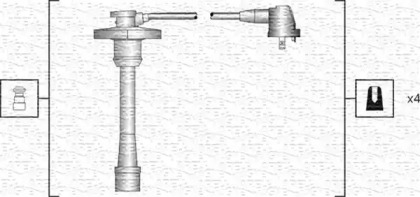 Комплект электропроводки MAGNETI MARELLI 941318111188