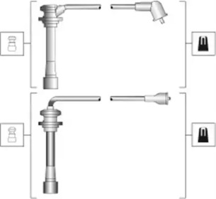 Комплект электропроводки MAGNETI MARELLI 941318111278