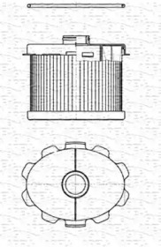 Фильтр MAGNETI MARELLI 213908503000